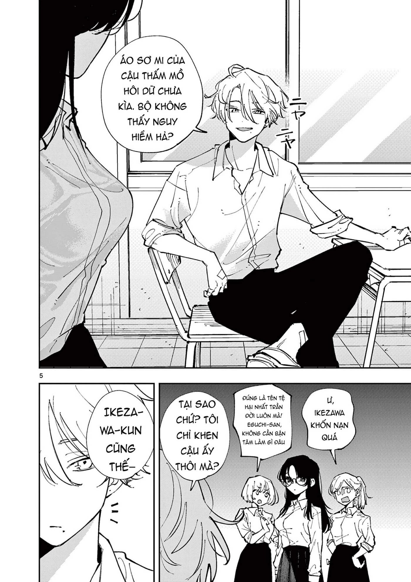 cậu bạn bàn bên cứ nhìn tôi bằng ánh mắt đó - tonari no seki no yatsu ga souiu me de mitekuru chapter 1 6