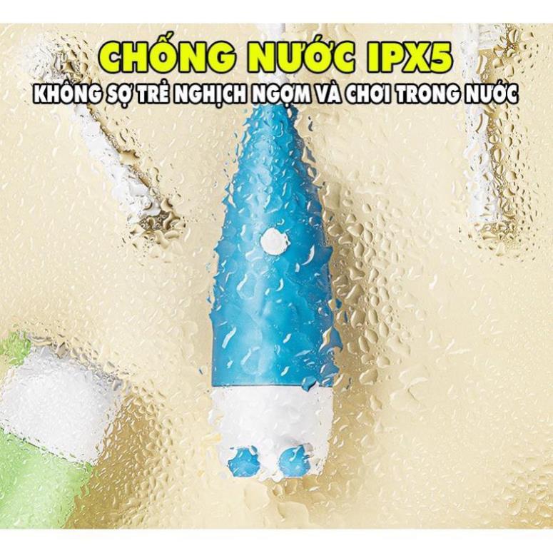 Bàn Chải Điện Cho Bé Focus Kids Sạch Răng Tiện Lợi Chống Nước IPX5 ️RẺ VÔ ĐỊCH️ Máy Đánh Răng Tự Động Cho Bé