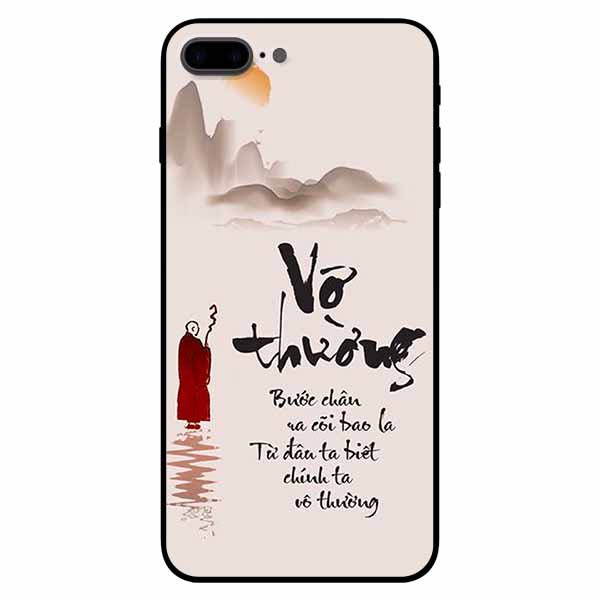 Ốp lưng in cho Iphone 7 Plus/ 8 Plus Mẫu Vô Thường Bước Chân