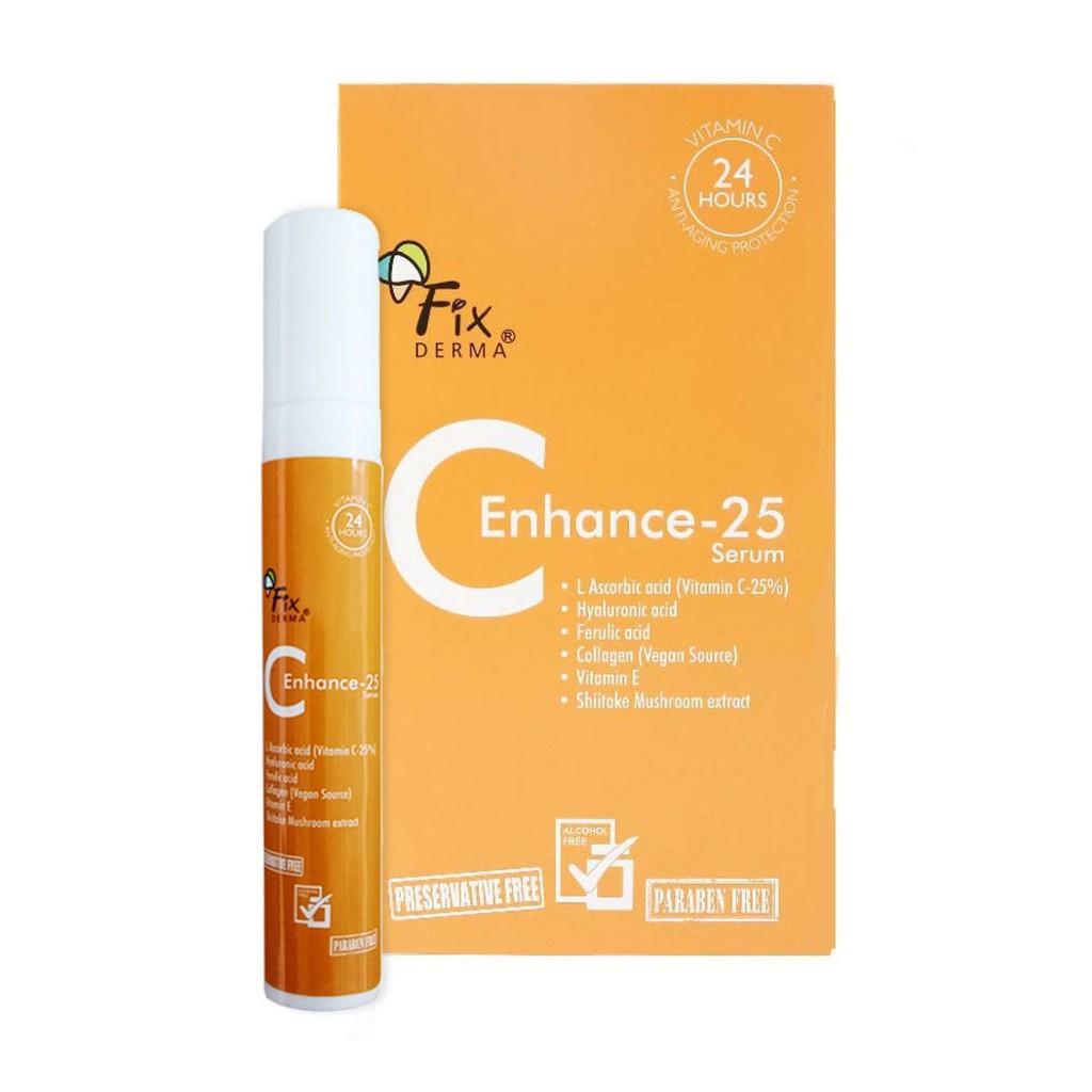 Tinh Chất Fixderma Tái Tạo – Trẻ Hóa Làn Da C Enhance 25 Serum 15ml