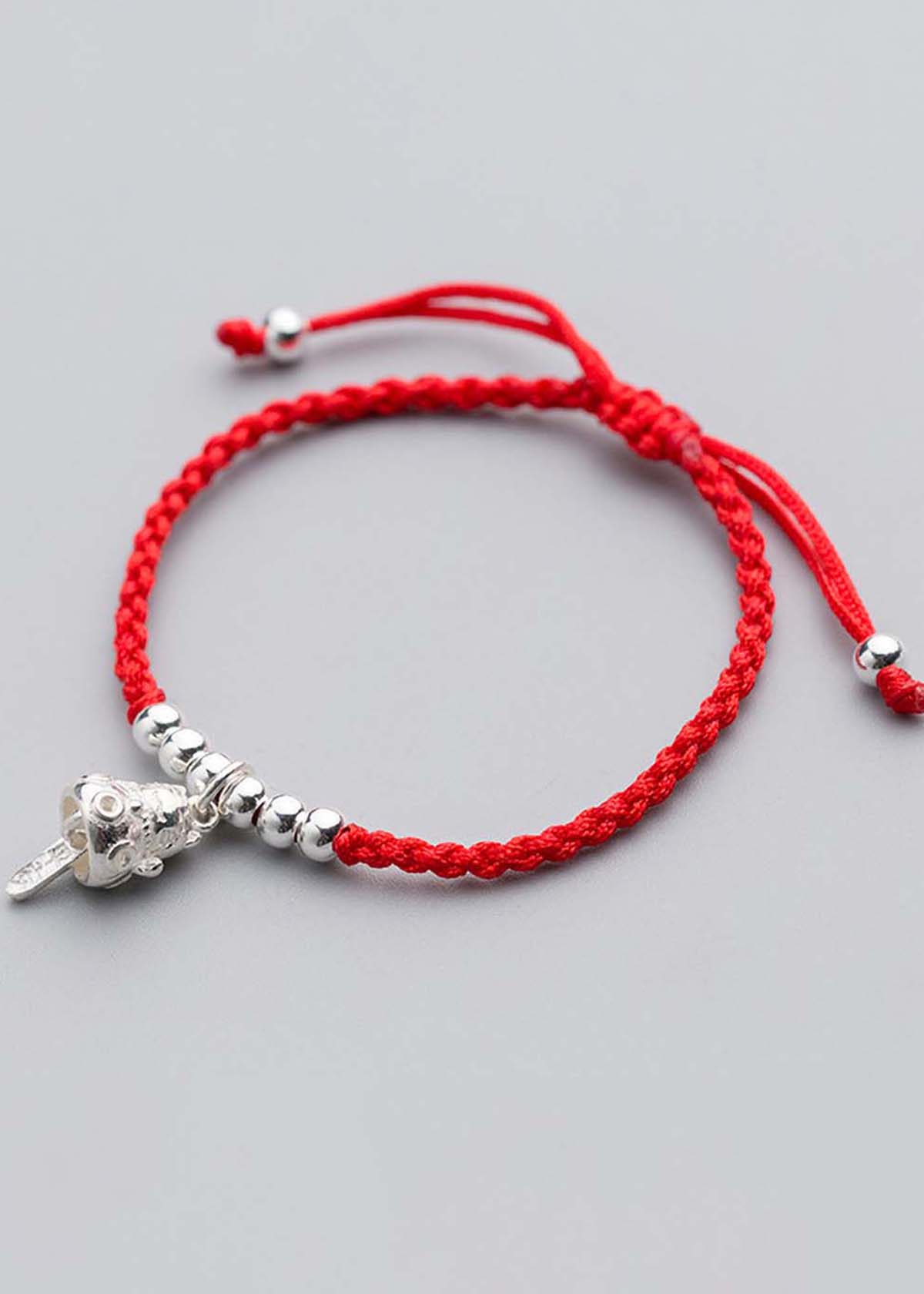 Combo 2 vòng thắt dây đỏ charm treo may mắn - Ngọc Quý Gemstones