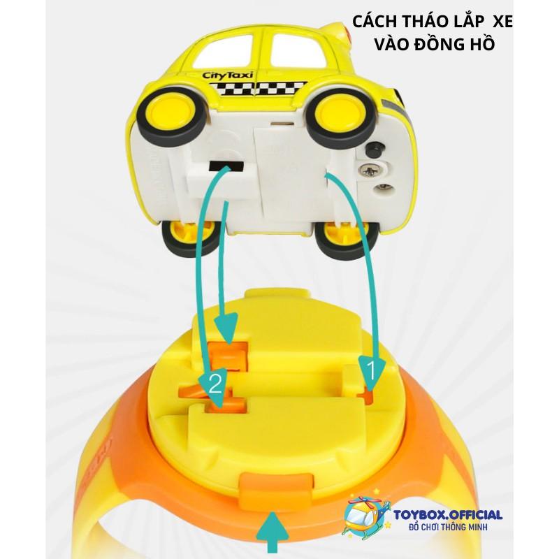 Đồng Hồ Trẻ Em, Đồng Hồ Xe ÔTô Đồ Chơi Cao Cấp Cho Bé ToyBox