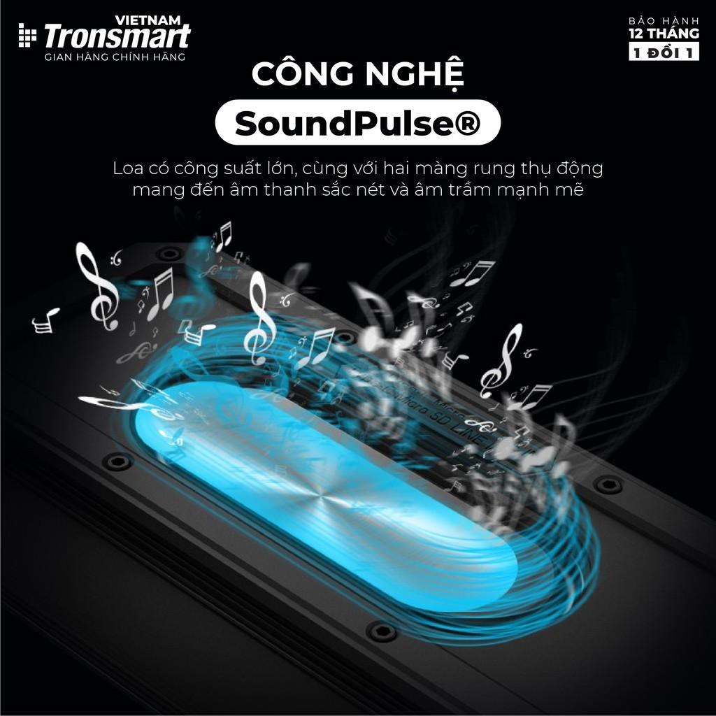 Loa Bluetooth Tronsmart Element Force+ Công suất 40W Chống nước IPX7 - Hàng chính hãng 