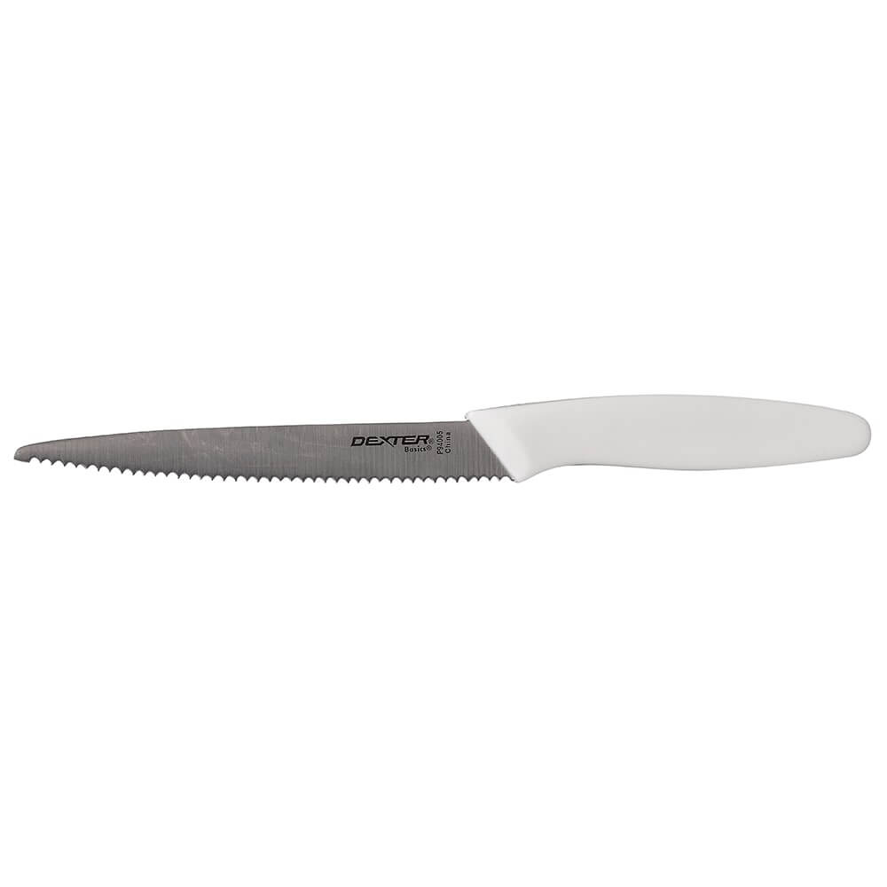 Dao Đa Năng Gọt Hoa Quả, Tỉa Rau Củ Trái Cây Lưỡi 134 mm Mép Răng Cưa Thép High Carbon, Chính Hãng Mỹ Dexter USA