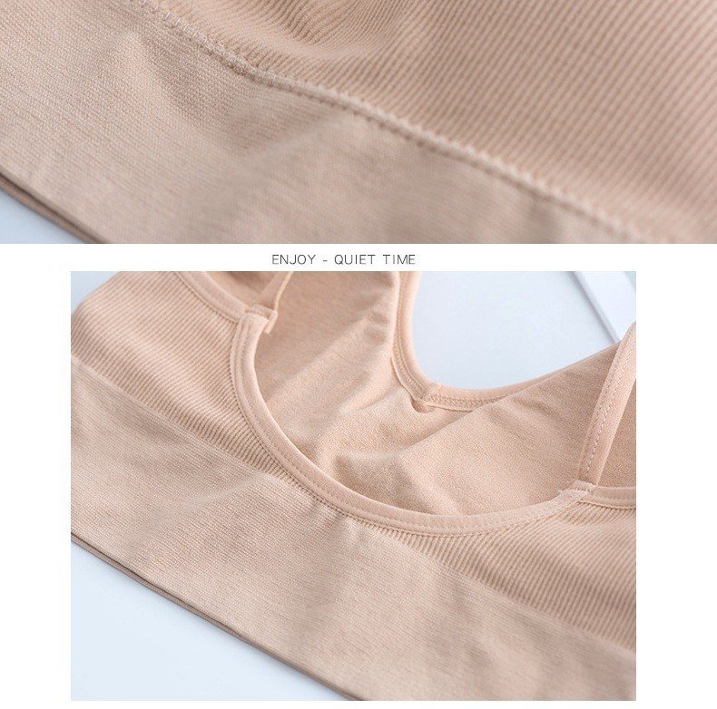 Áo bra chữ U Cotton THUN GÂN Mềm Mại, mút nâng ngực dày đẹp, Không Gọng Cao Cấp hàng xuất Nhật