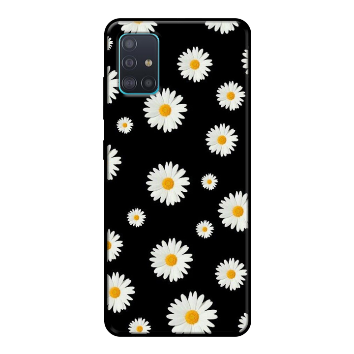 Ốp lưng điện thoại Samsung Galaxy A51 viền dẻo TPU BST HOA Mẫu 14