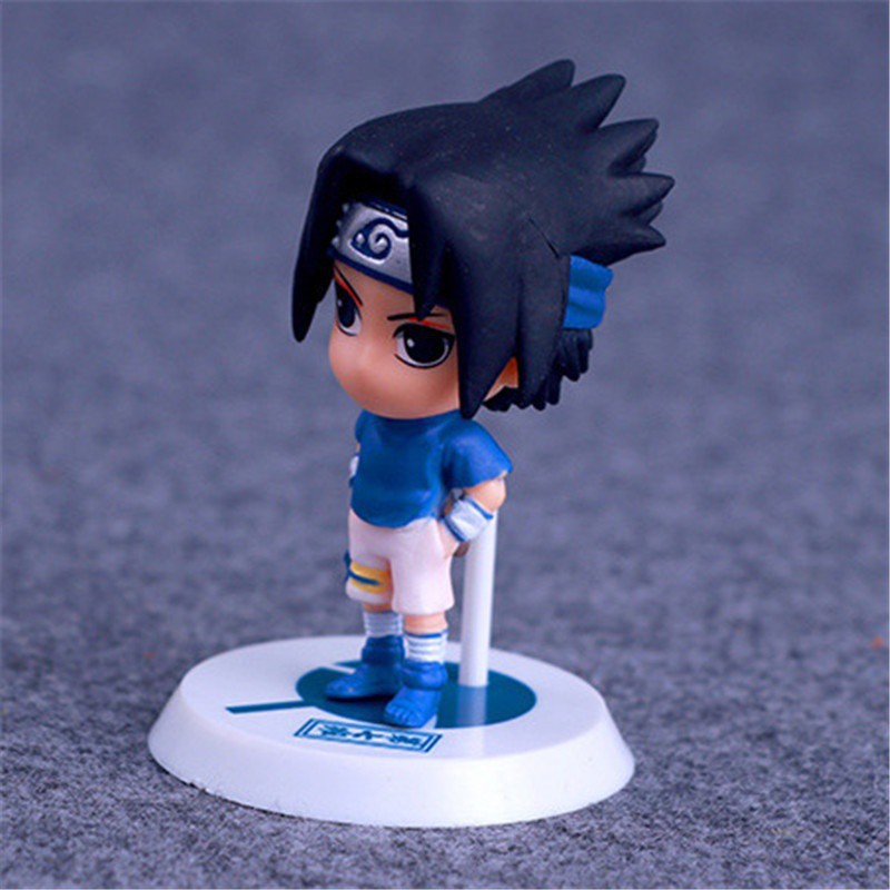 Bộ 6 mô hình Naruto Itachi Sasuke Kakashi Shippuden Uzumaki