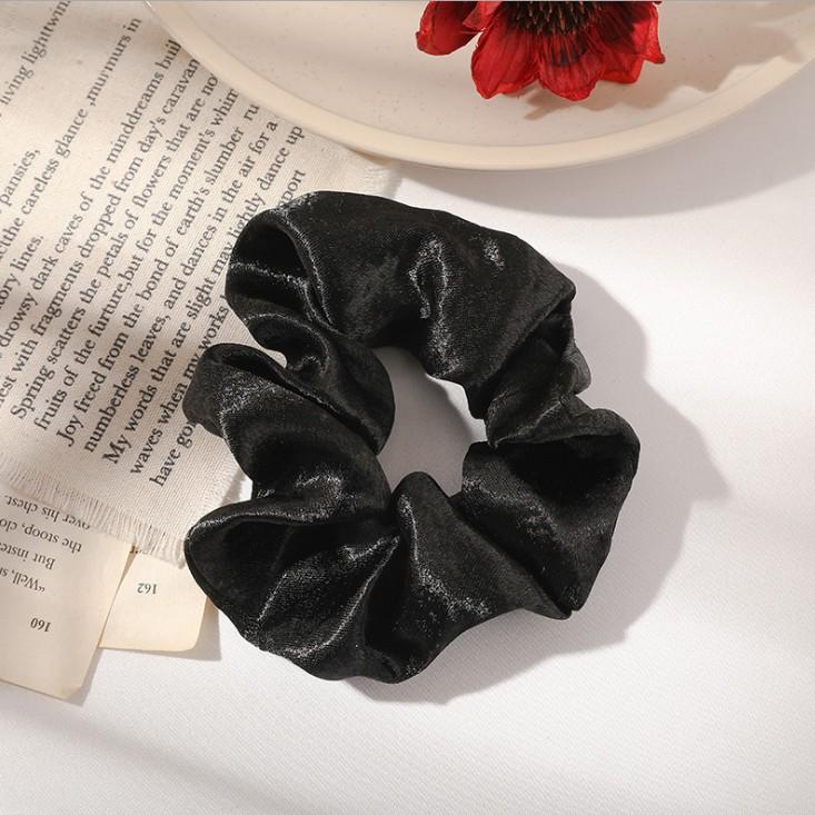 Dây buộc tóc Scrunchies lụa bóng sang mịn HD 45