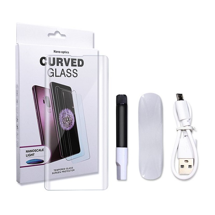 Tấm kính cường lực trong full keo UV dành cho SamSung Galaxy S20+ Plus