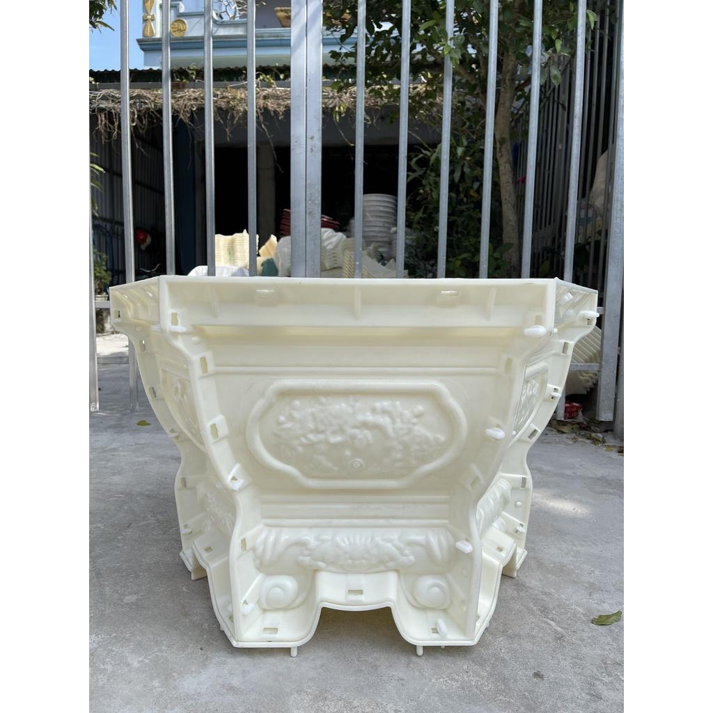 Khuôn Đúc Chậu Cảnh Lục Giác 68cm Chân Liền
