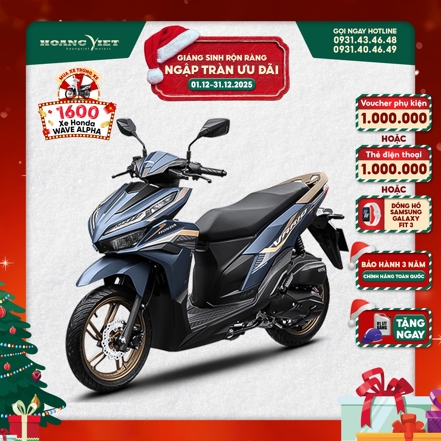 Xe Máy Honda VARIO 125 2024 - Phiên Bản Thể Thao