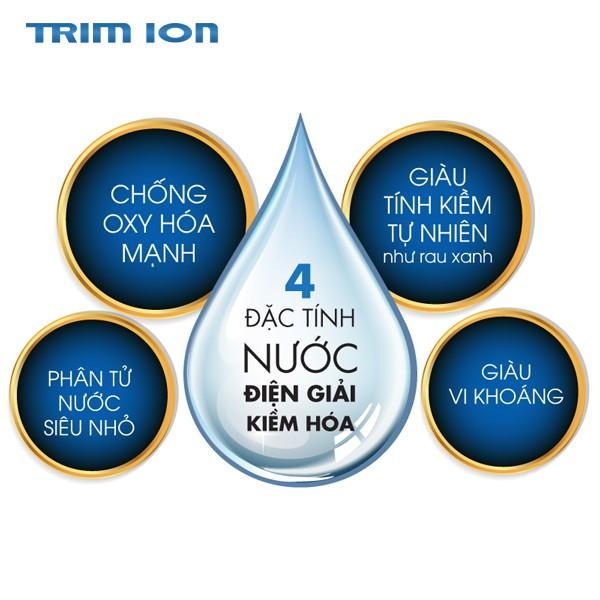 Máy Lọc Nước Điện Giải Ion Kiềm TRIMION HYPER - Tạo ra 7 loại nước ion, Hàng Chính Hãng