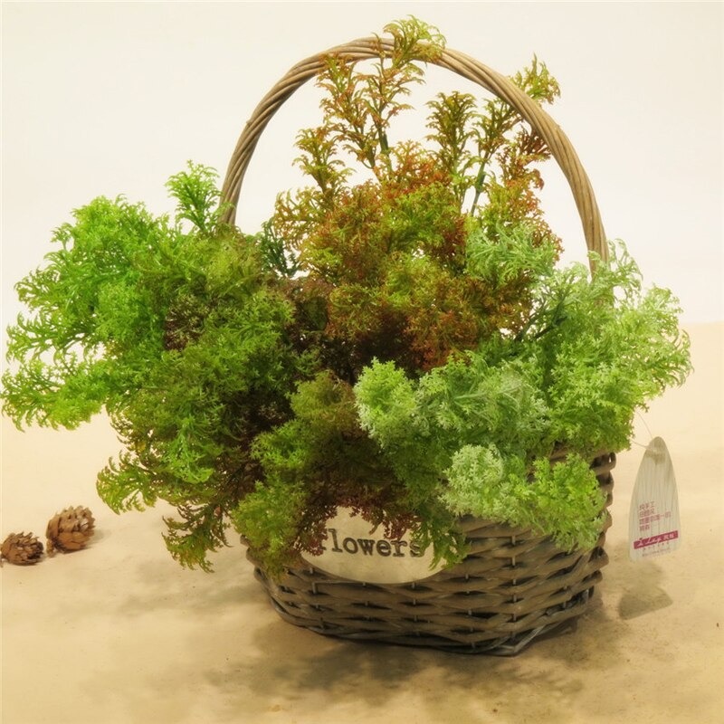 Cụm rong mốc trang trí cắm điểm siêu xinh - Cây giả, hoa lụa Decor trang trí nhà cửa
