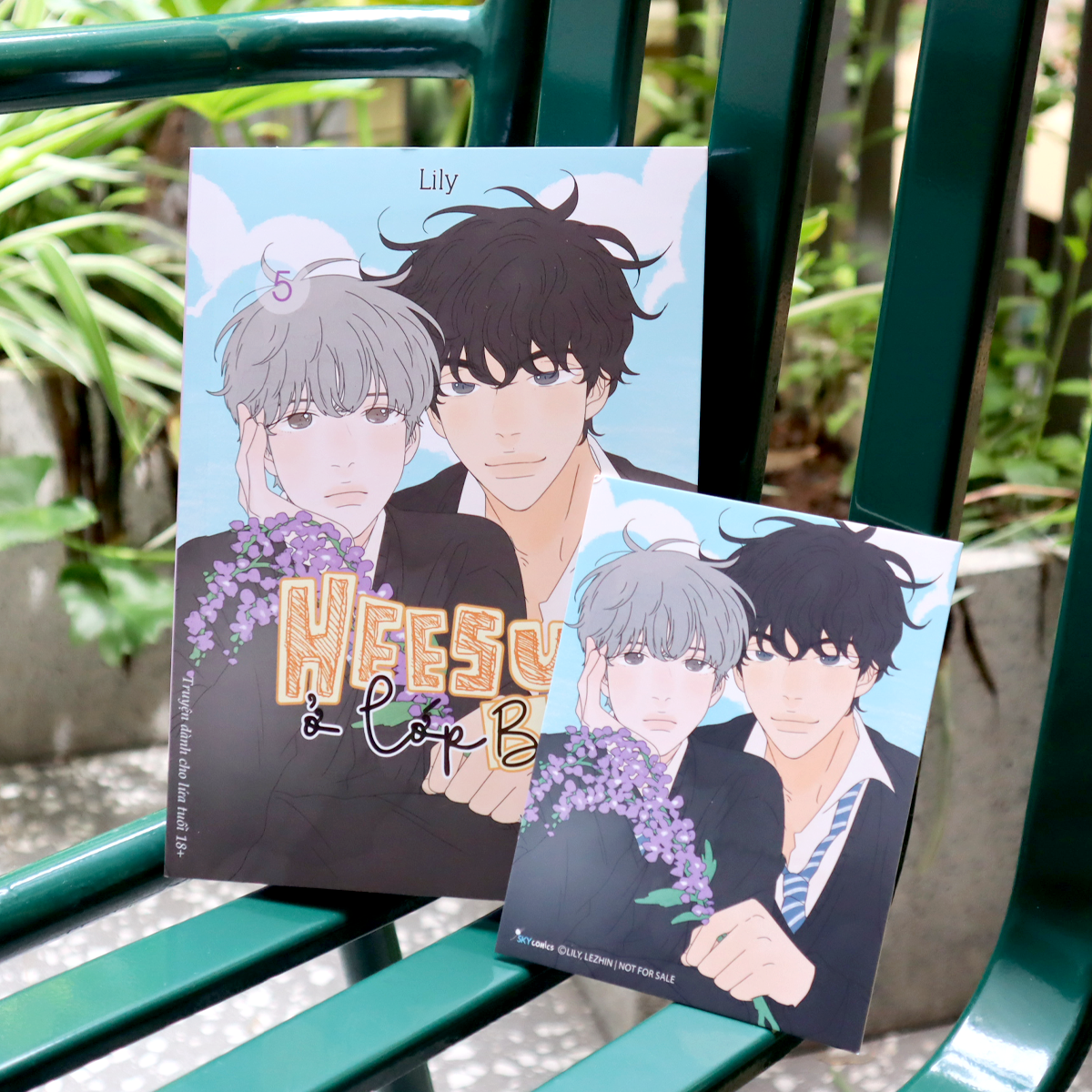 Sách - Heesu Ở Lớp B - Tập 5 - Tặng Kèm Photostrip Bồi Cứng + Postcard Bồi Cứng