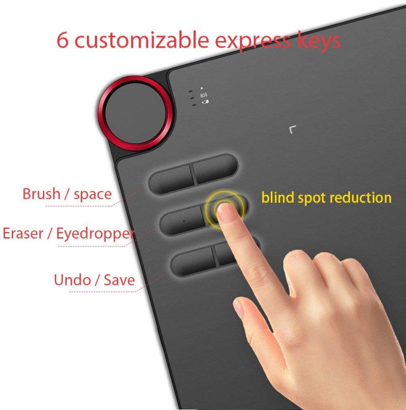 Bảng Vẽ Điện Tử XP-PEN DECO 03 Wireless 10X6 inch Lực Nhấn 8192 Nút Xoay Dial Bề Mặt Chống Xước - Hàng Chính Hãng