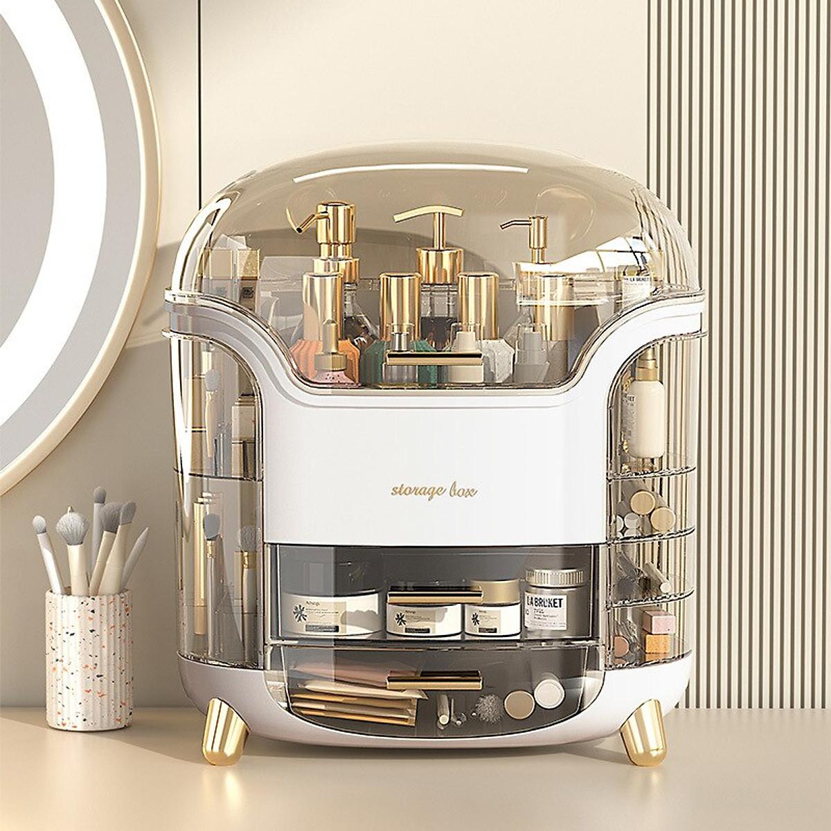 Tủ Đựng Mỹ Phẩm COSMETIC SWING Cosmetic Box Transparent