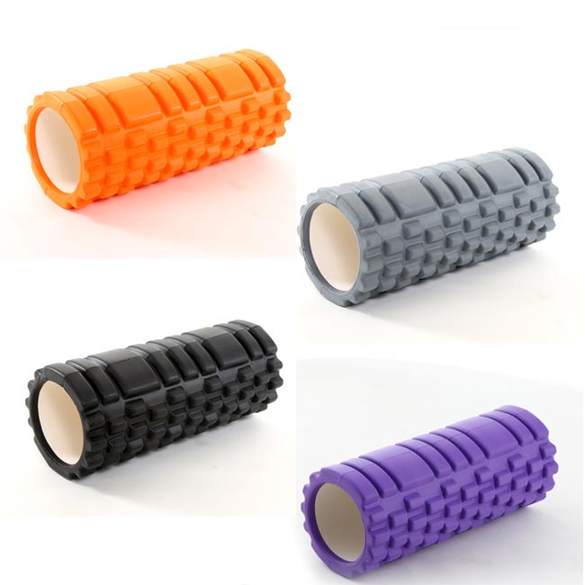 Con lăn massage foam roller tập yoga ống giãn cơ hỗ trợ tập gym yoga