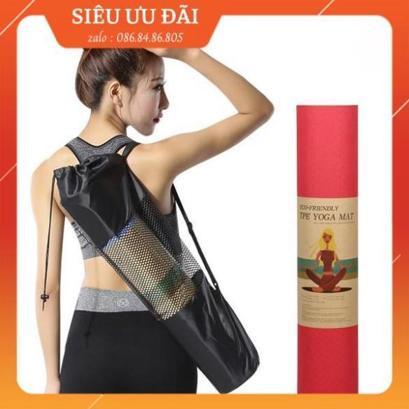 Thảm tập YOGA Chống trượt, Thảm tập GYM tại nhà tập thể dục. Chất liệu tpe 2 lớp chống trơn tuyệt đối