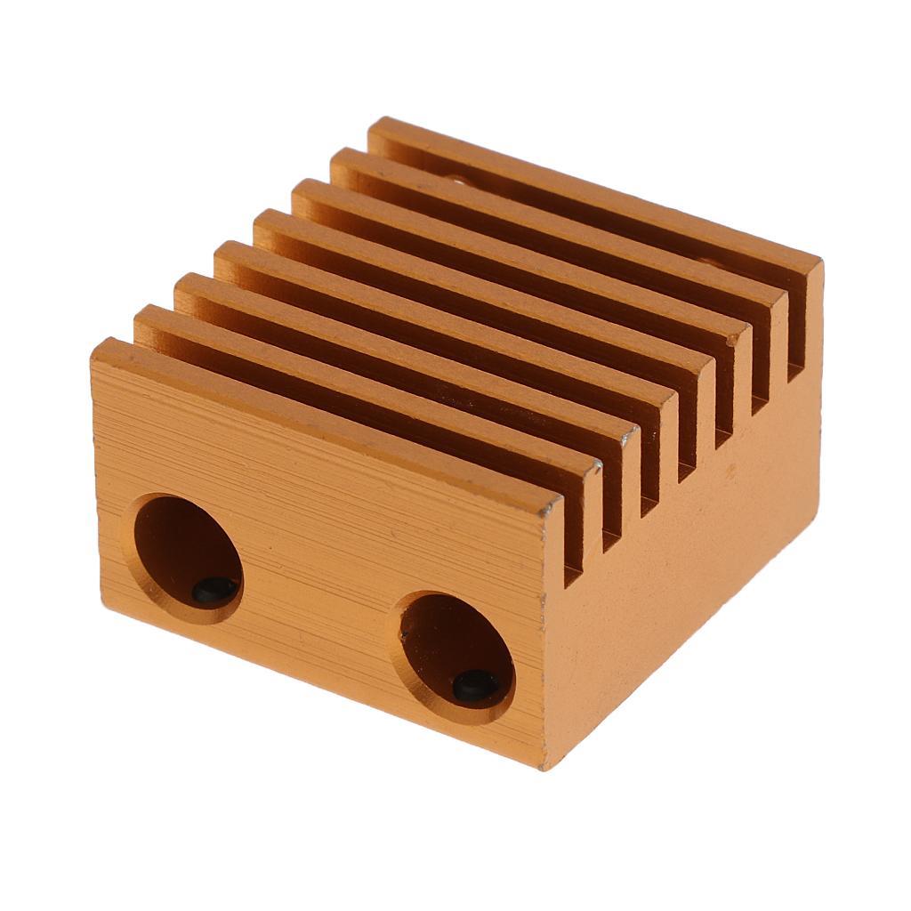 1 Pcs Aluminum Alloy Heat Sink Cooler Cooling Radiator for 3D Printer