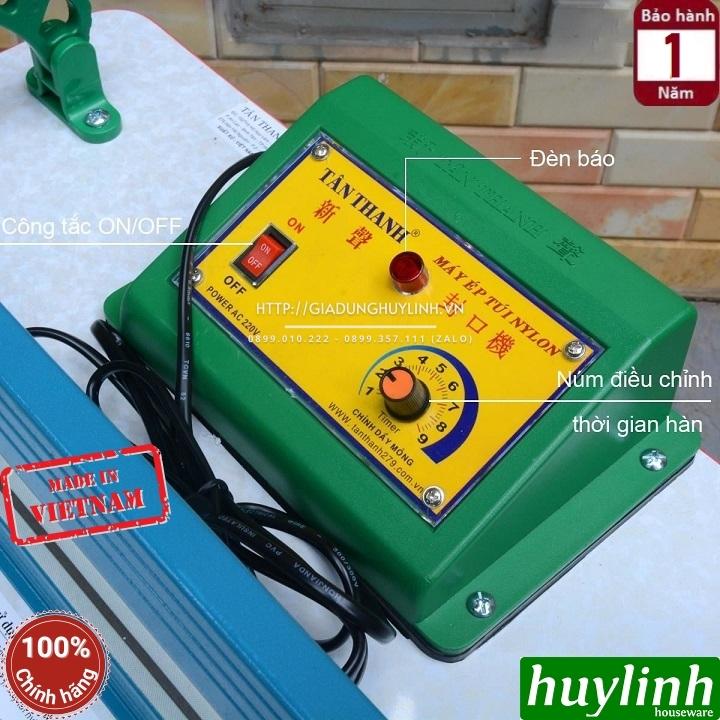 Máy hàn miệng túi đạp chân Tân Thanh M2-500 - Máy ép miệng túi nylong - máy ép túi ni long - Hàng chính hãng