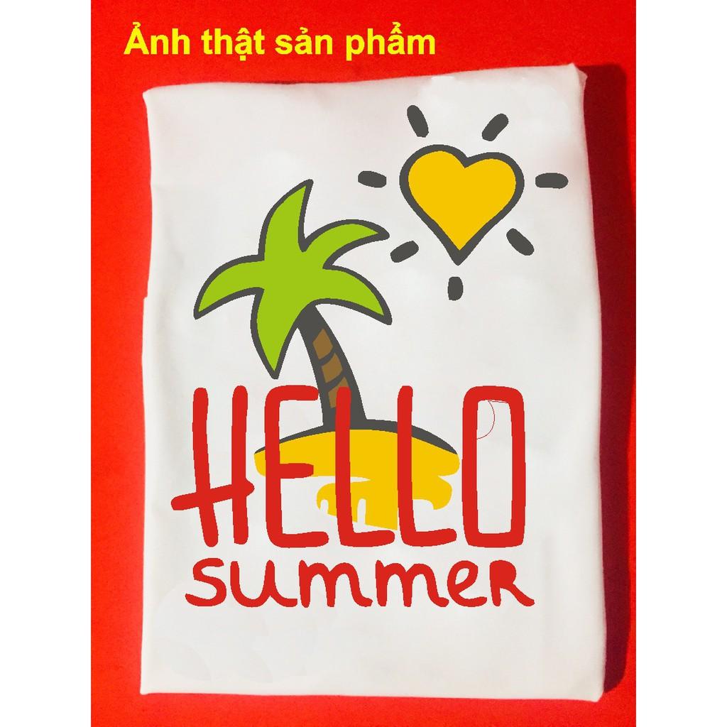 Áo đi biển SM26,du lịch, hello summer, thun,phông, cộc,đồng phục