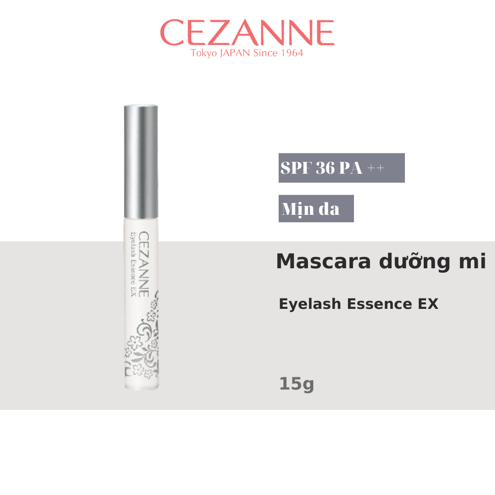 Mascara Dưỡng Mi Không Màu Cezanne