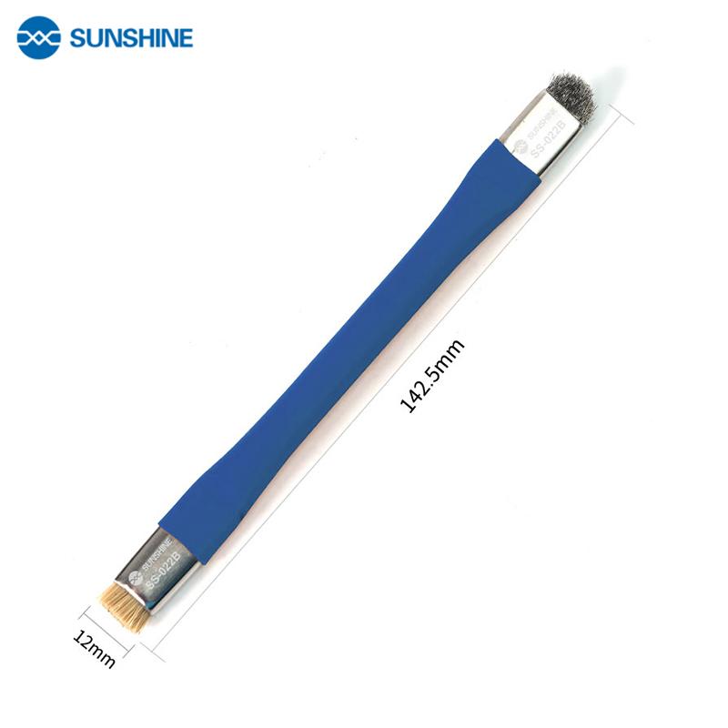 2PCS Sunshine SS-022B Bàn chải an toàn chống tĩnh điện Bo mạch chủ PCB cho bộ dụng cụ sửa chữa điện thoại di động