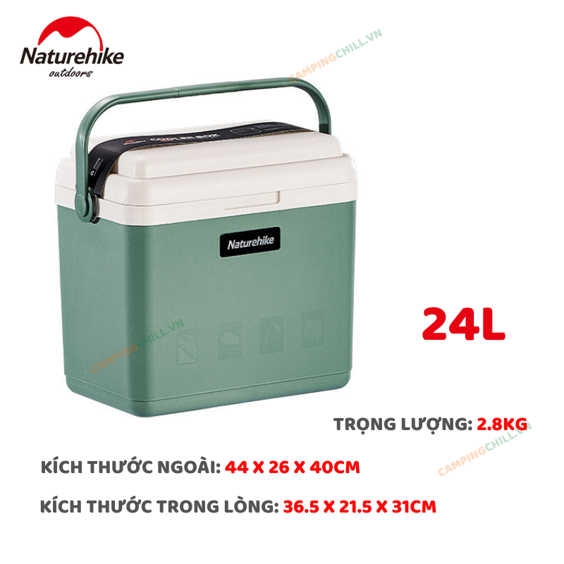 THÙNG GIỮ NHIỆT NATUREHIKE NH20SJ021-1 24L