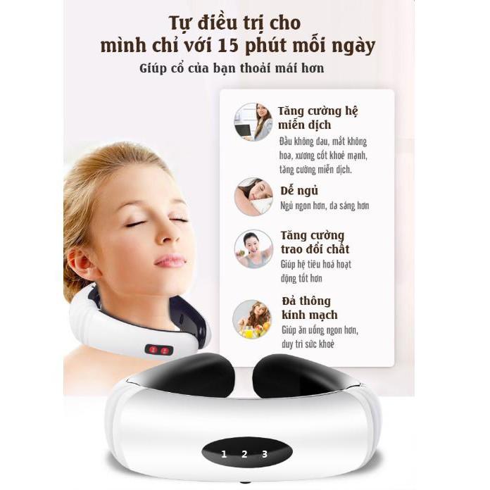 Máy massage cổ vai gáy thư giãn sức khỏe Euro Quality