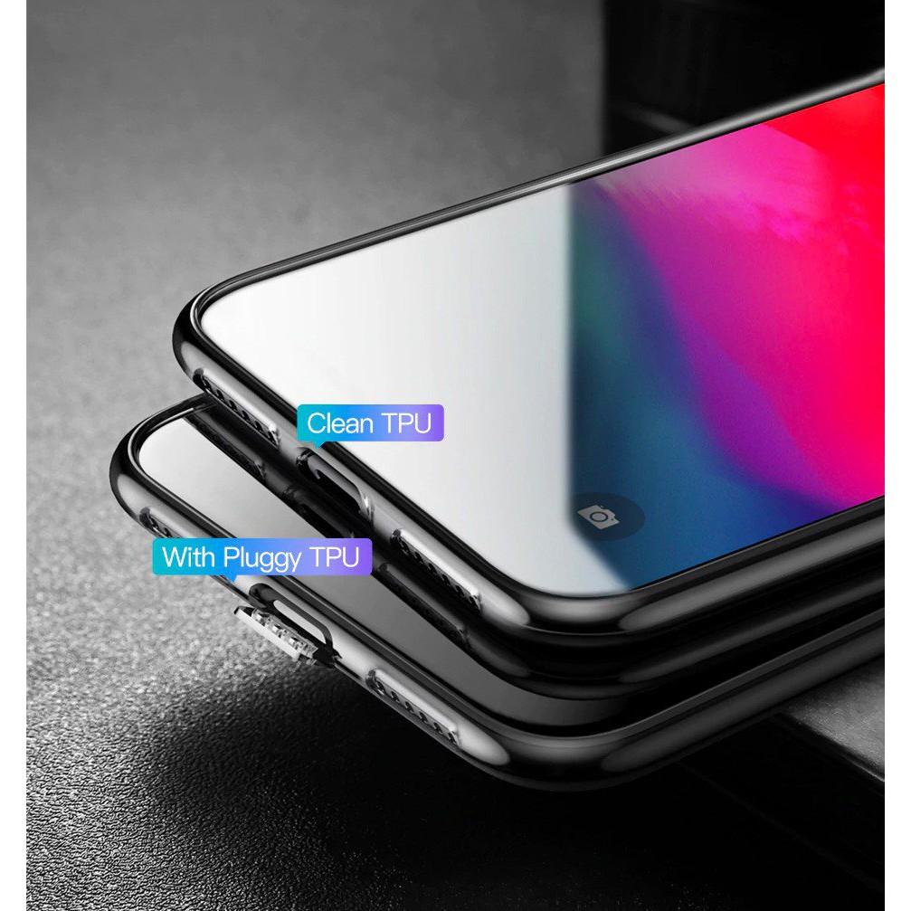 Ốp lưng dành cho iPhone XR 6.1dẻo trong suốt chống bụi Simplicity chính hãng Baseus