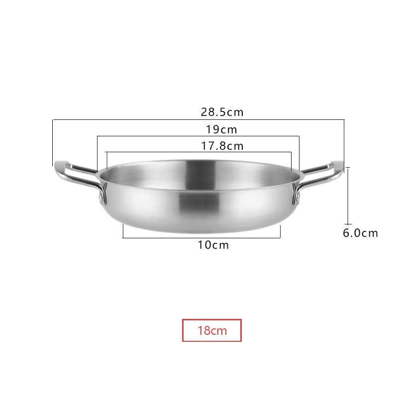 Nồi , chảo , inox dày không gĩ, mang phong cách Hàn quốc