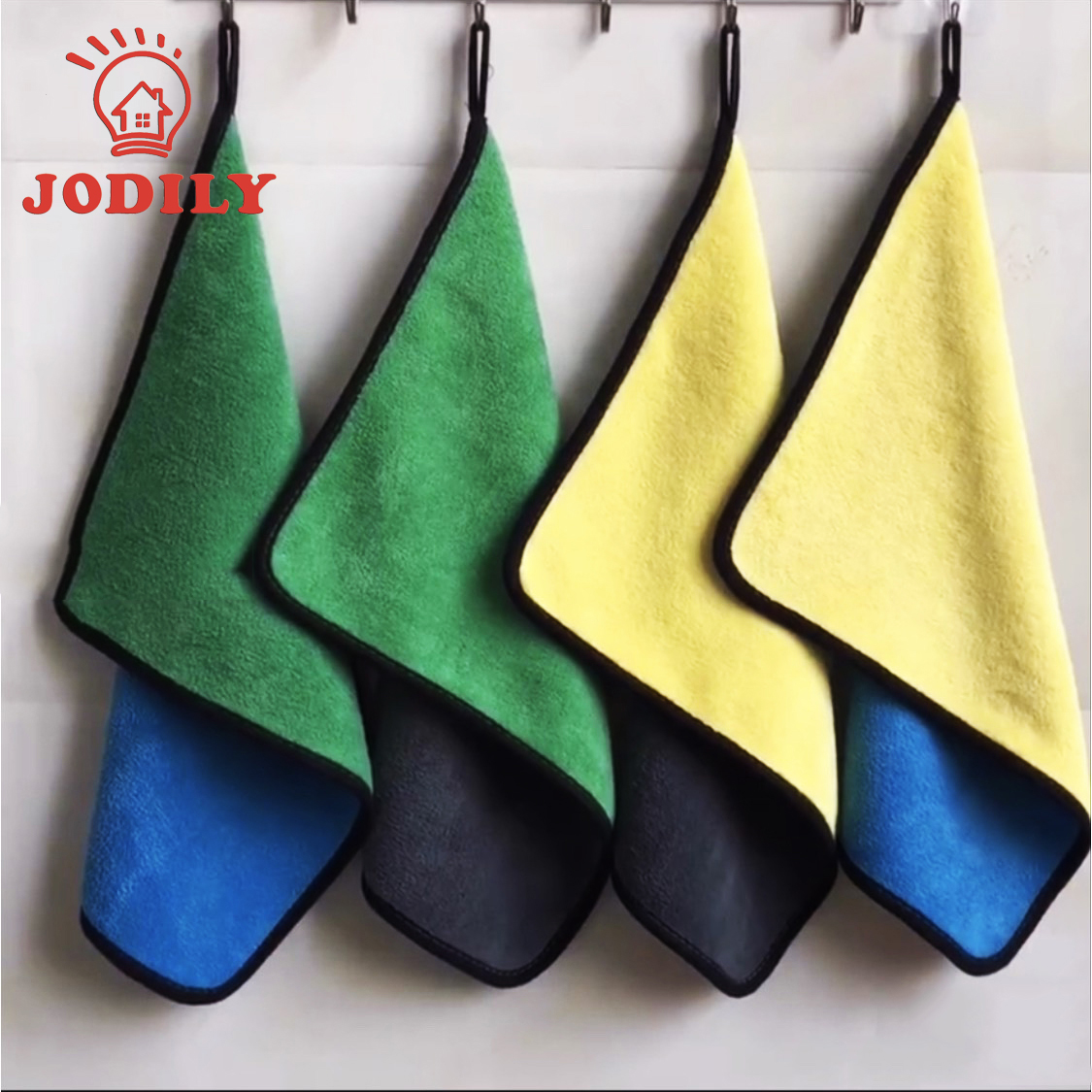  Combo 5 Khăn Lau Đa Năng Jodily Cao Cấp Siêu Mềm Siêu Thấm KT:30 x 40 cm 