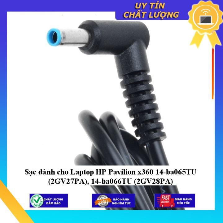 Sạc dùng cho Laptop HP Pavilion x360 14-ba065TU 14-ba066TU - Hàng Nhập Khẩu New Seal
