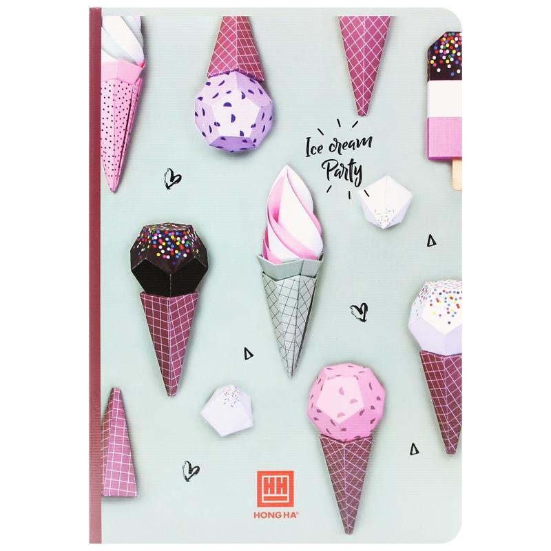 Vở Kẻ Ngang 200 Trang 58gsm Pupil Paper Color - Hồng Hà 1095
