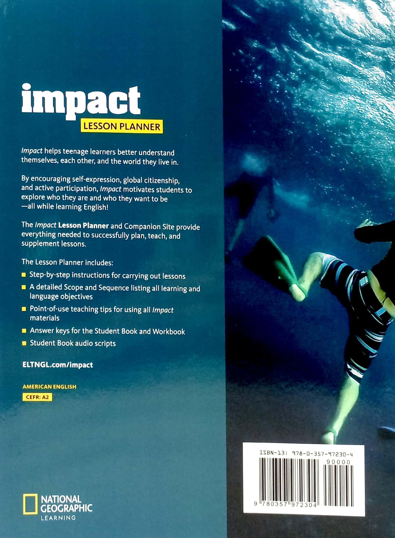 Impact 1 Lesson Planner + Audio CD + TRCD + DVD