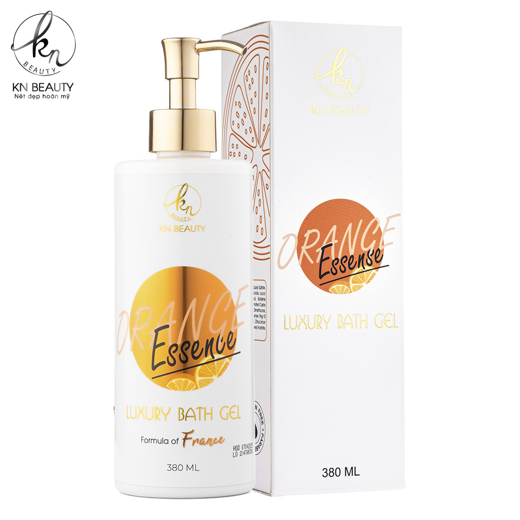 Sữa tắm tinh chất Cam KN Beauty – Luxury Bath Gel ORANGE essence 380ml