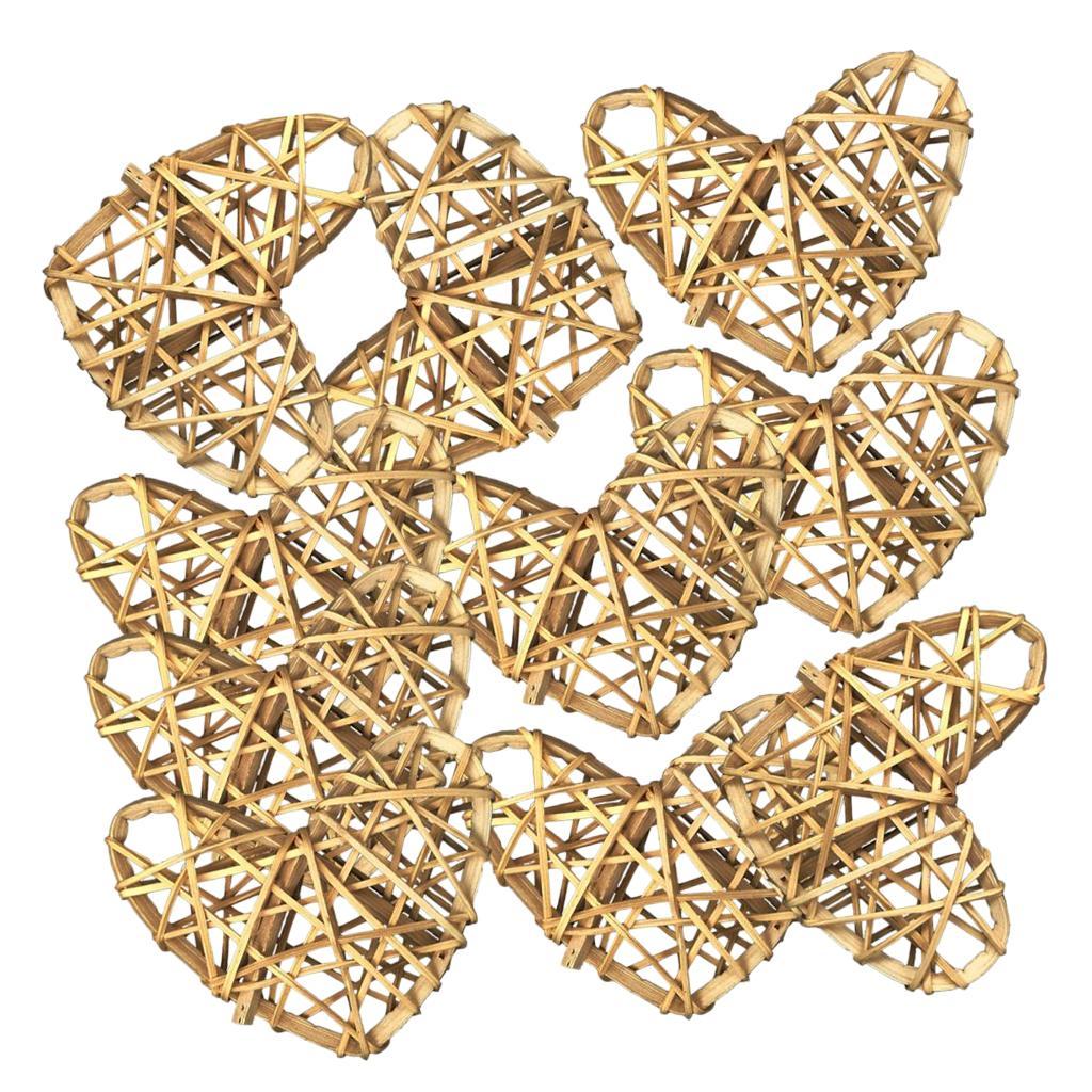 Shape Wicker Rattan vine ball  for decorations DIY 8cm