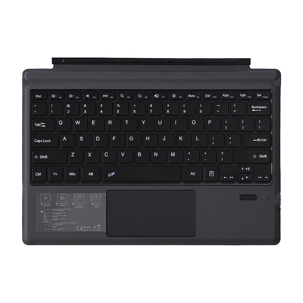 BT Wireless Keyboard 12.2 Inch Slim Thin Keyboard for Software Surface Pro3/4/5/6