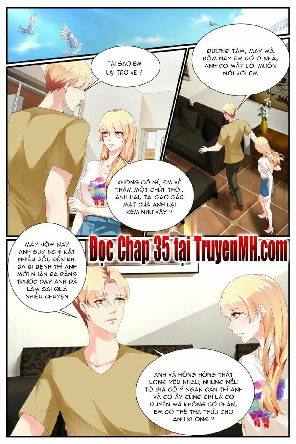 kiều thê thái điềm, đế thiếu sủng thượng thiên chapter 34 10