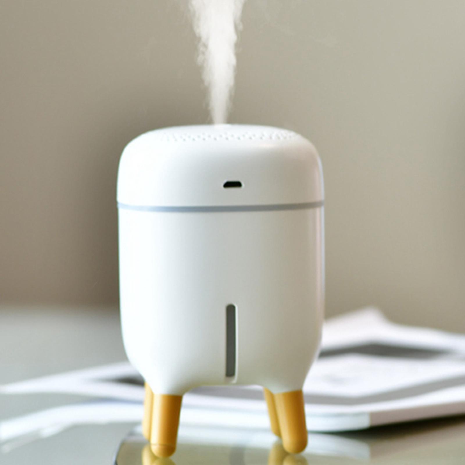 Portable Air Humidifier USB Mini Aromatherapy Diffuser for Home Office White