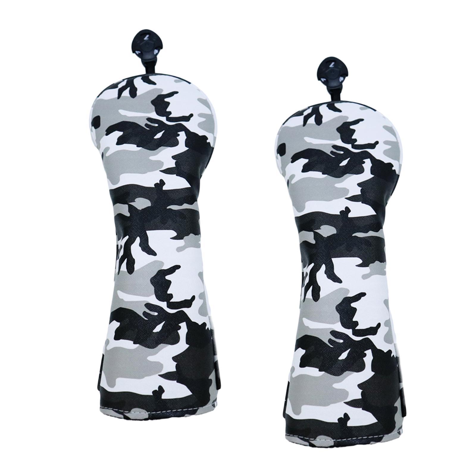 2x Golf  #1 Driver #3 #5  UT  Headcover & No. Tag