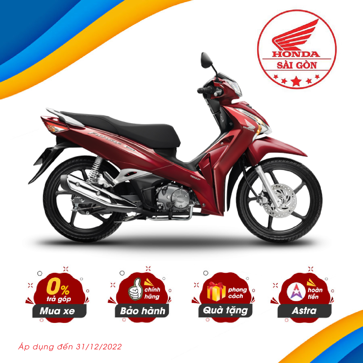 Xe Máy Honda Future 125 Fi 2022 - Phiên Bản Cao Cấp - Phanh Đĩa, Vành Đúc -  Xe Số | Xemaytot.Com