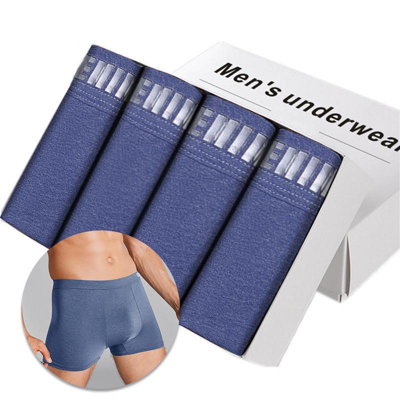 CMENIN 4 Gợi Cảm Quần Lót Nam Võ Sĩ Nam Boxer Underware Boxershorts Áo Thun Sát Nách Cotton Modal Nam Đồng Tính Của Calzoncillos Cueca Nam quần Lót
