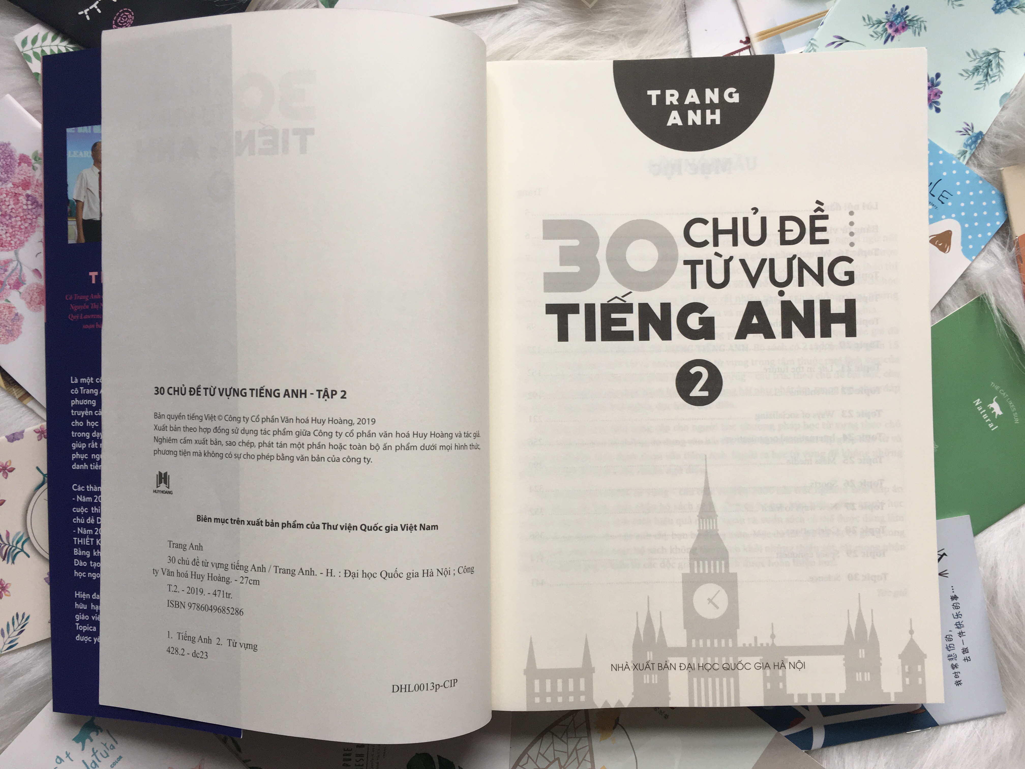 30 Chủ Đề Từ Vựng Tiếng Anh - Tập 2 - Tặng Kèm Sổ Tay Mini Siêu Dễ Thương