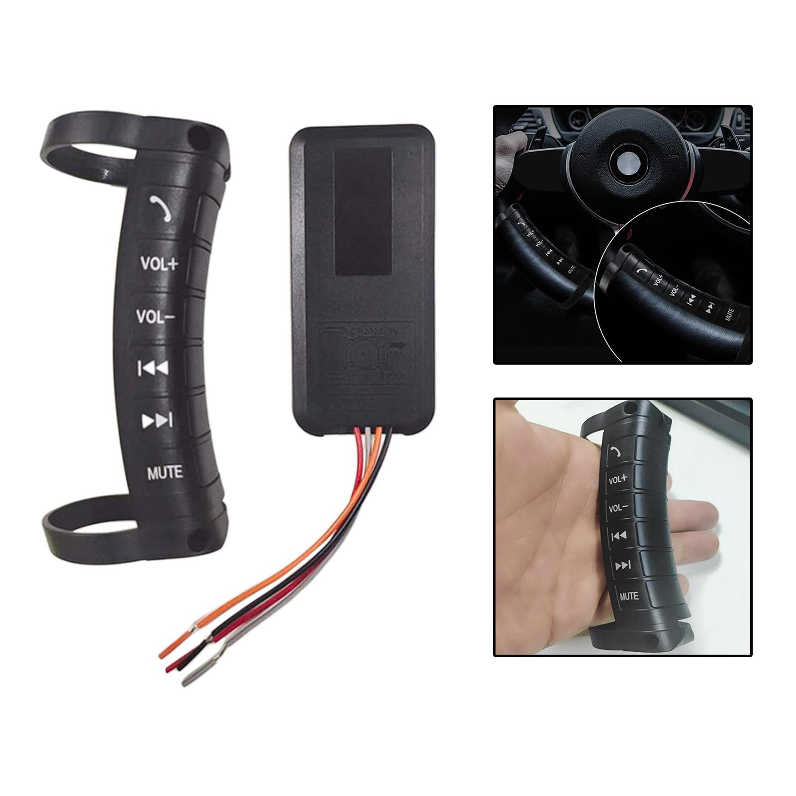 Remote Control Button Car Steering Wheel Wireless For Stereo