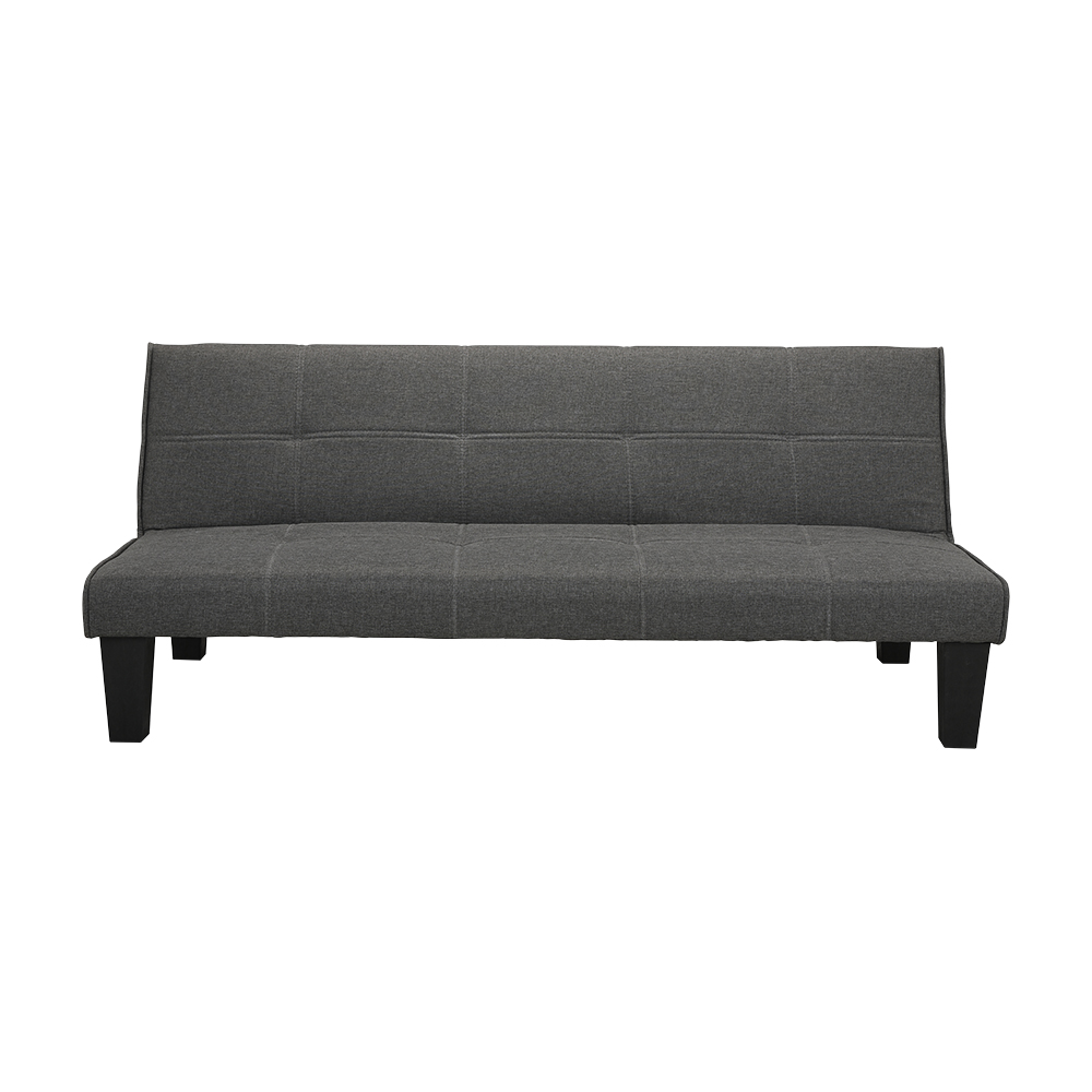 Ghế sofa giường đa năng DAY DREAM khung gỗ, đệm bọc vải XÁM ĐẬM, tựa lưng ngả 3 cấp độ | Index Living Mall - Phân phối độc quyền tại Việt Nam