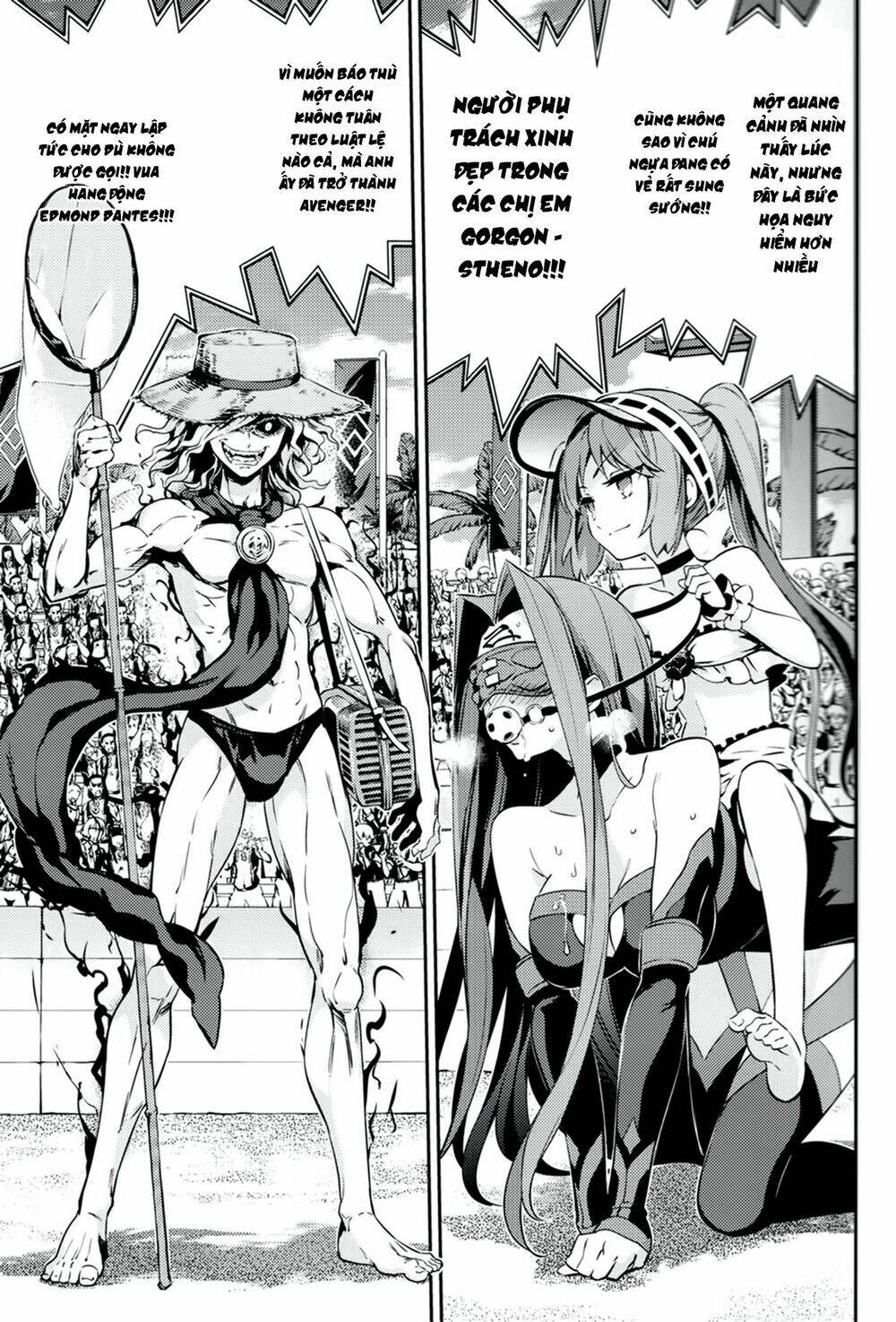 bóng chuyền bãi biển hoành tráng nhất chaldea - in oceanus [jikanfs x t.k translation team] chapter 1 12