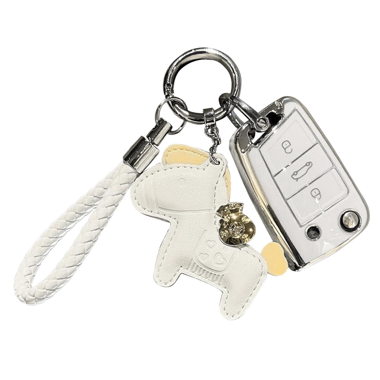 Car Key Cover Key Case with Key Chain Key Fob Cover for