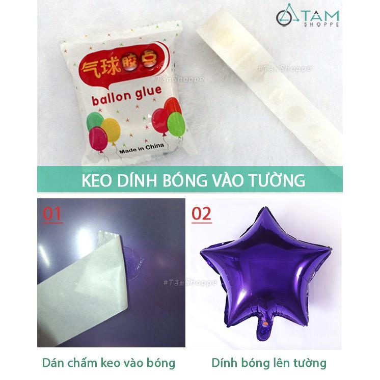 Bong bóng chữ Happy birthday nhiều màu PA-BBNh-01