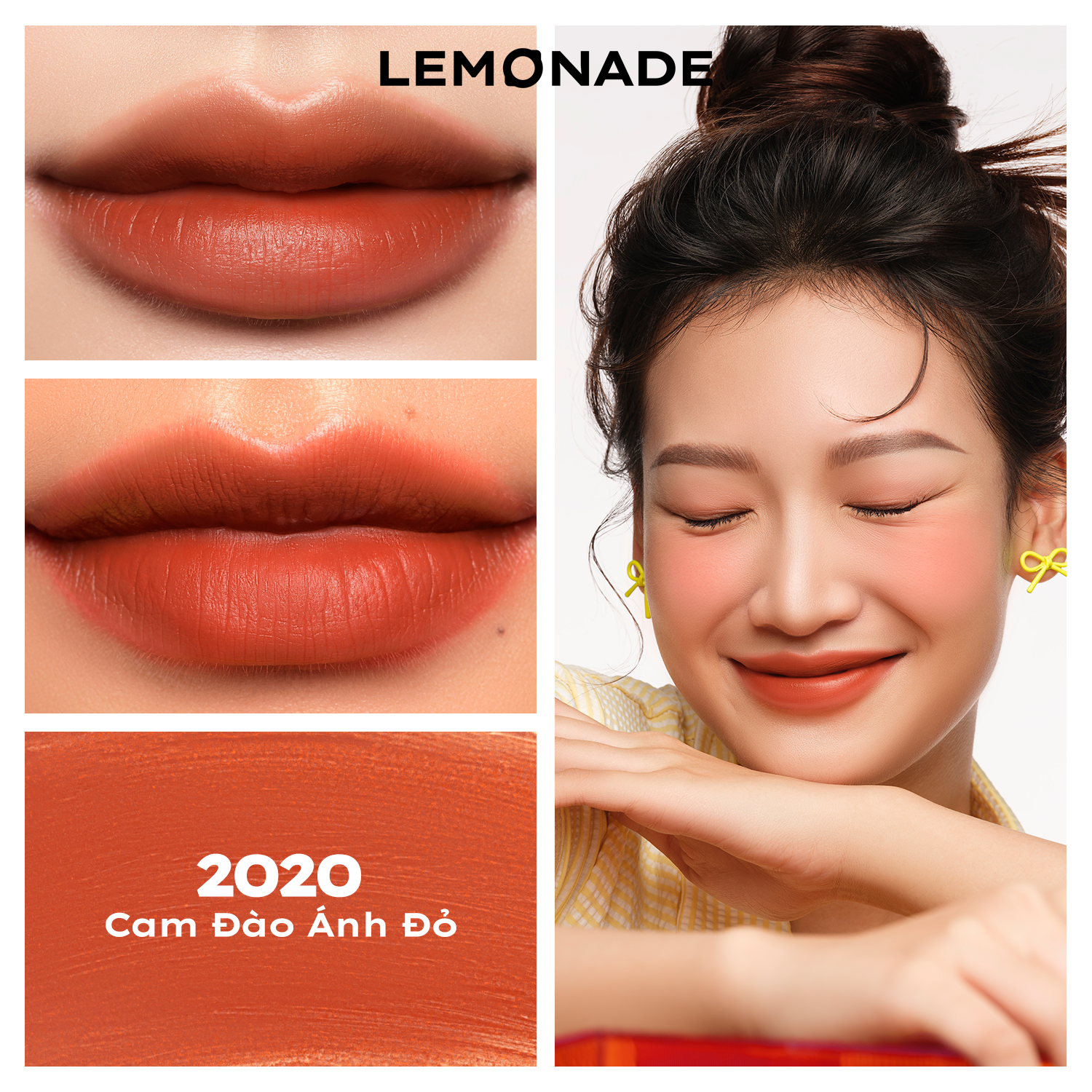 Son kem mịn lì thuần chay Lemonade Perfect Couple 5 Years 3.5g